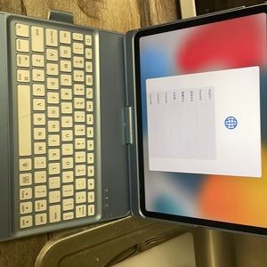 11”iPad pro Wi-Fi 256GB - silver with case. Brand New